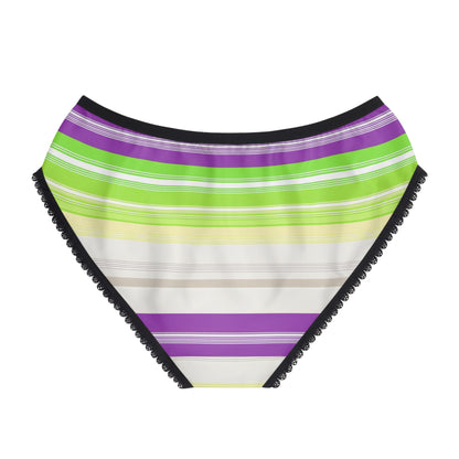 NH Colorful Striped Women's Briefs