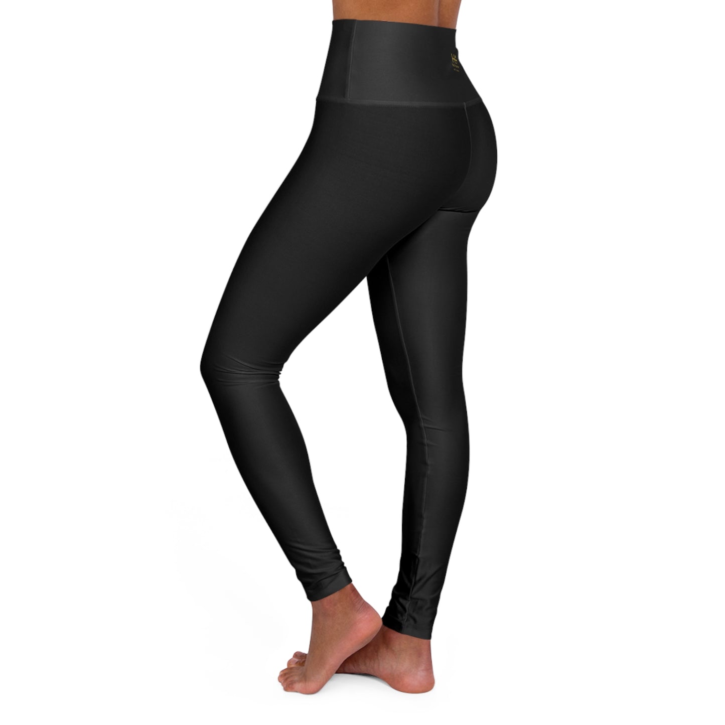 NH's High Waisted Yoga Leggings - Black