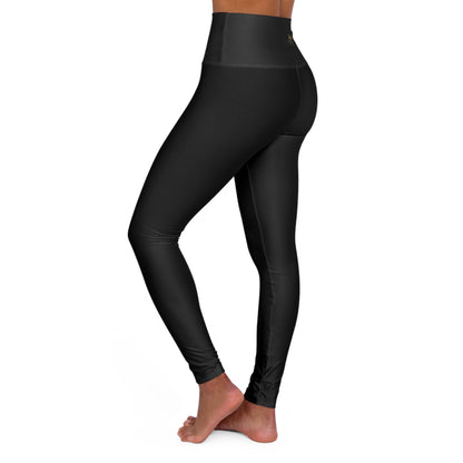 NH's High Waisted Yoga Leggings - Black