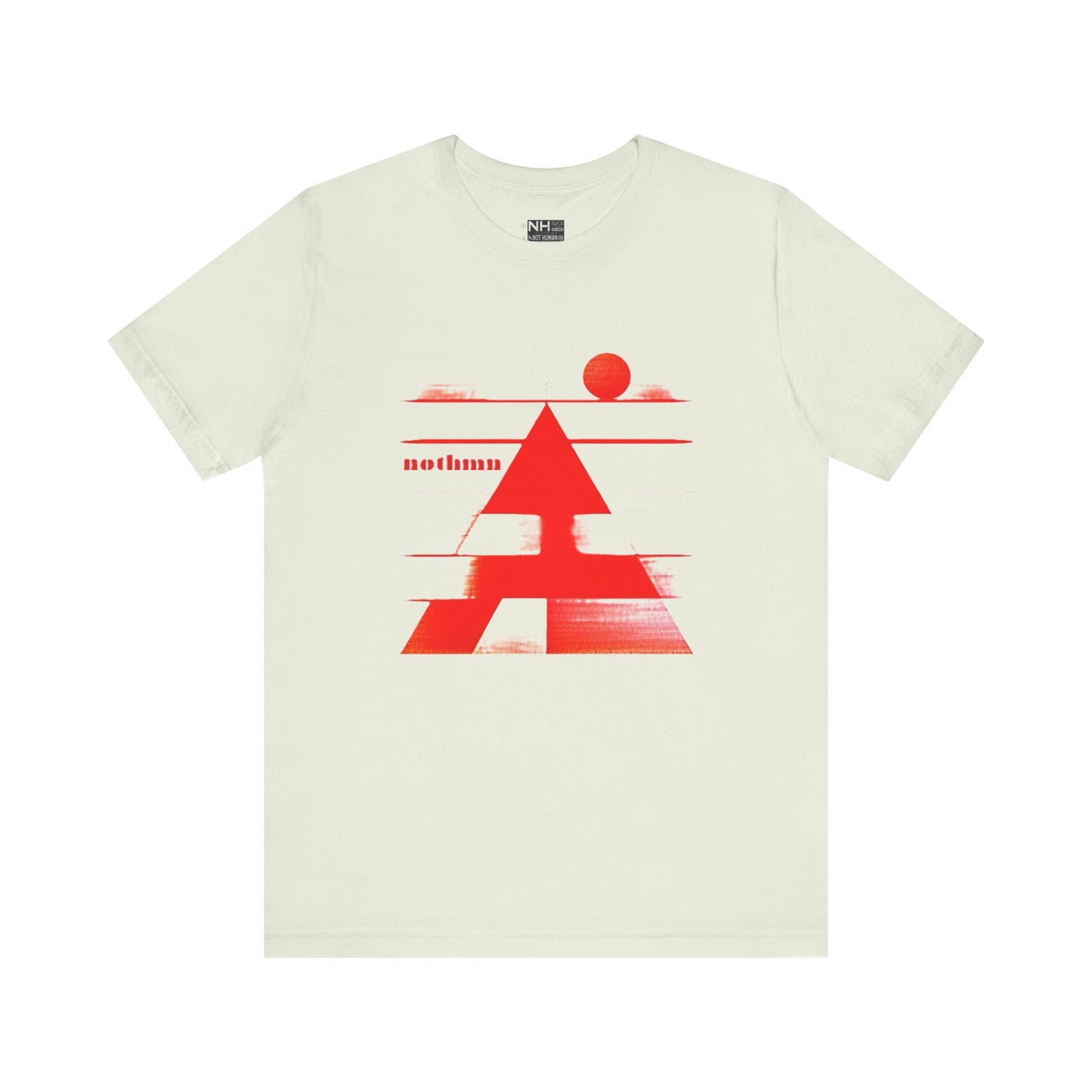 Desert Pyramid Tee - Fitted Unisex Jersey Short Sleeve Tee