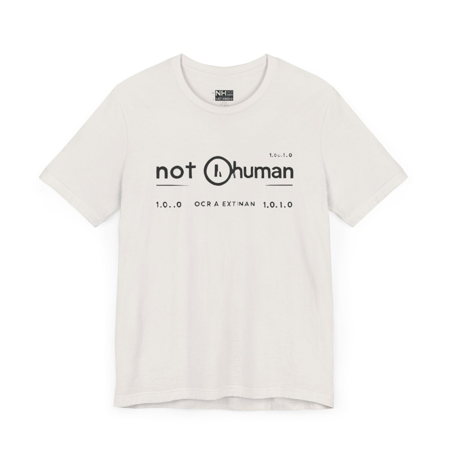 Not Human OGT - Fitted Unisex Jersey Short Sleeve