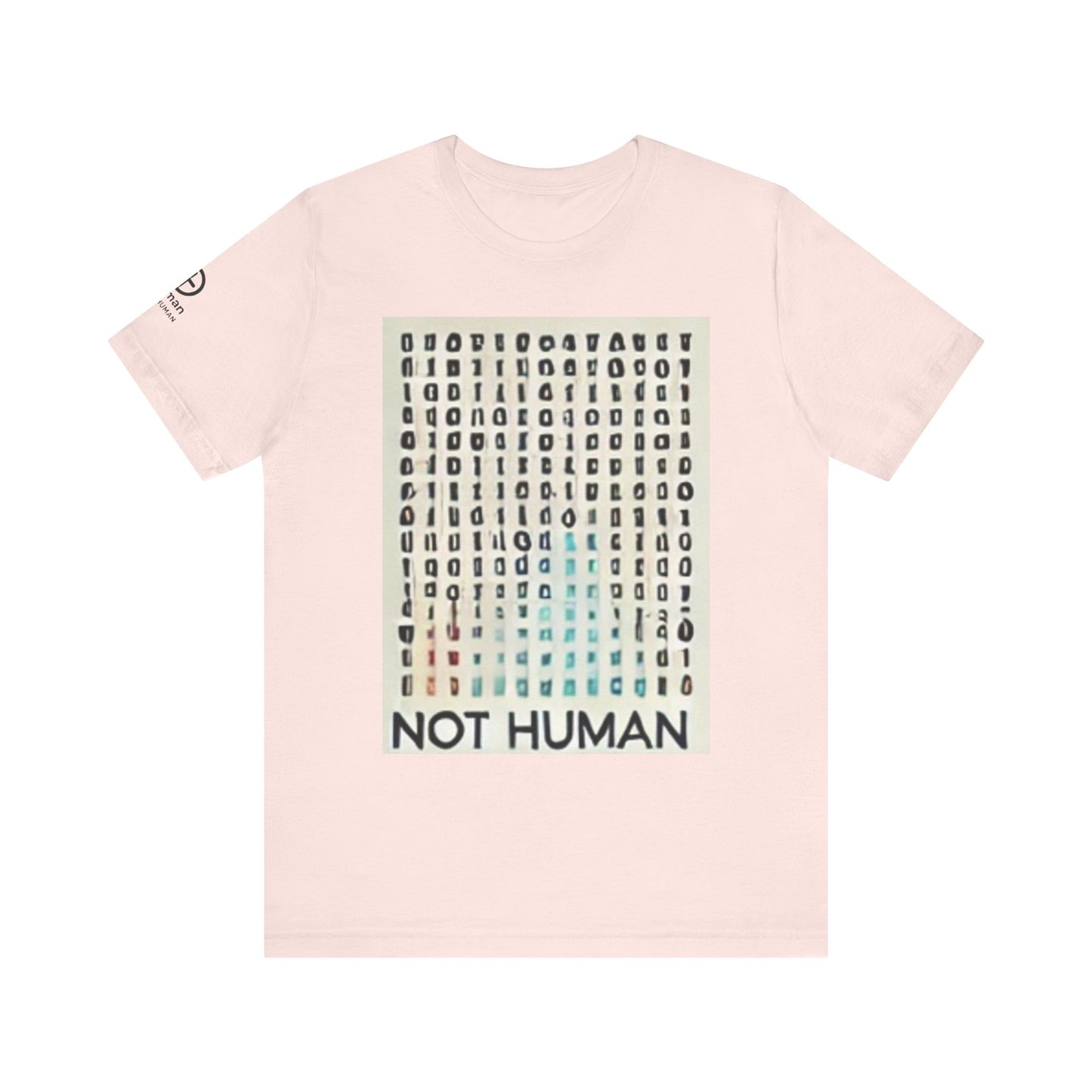 Not Human's Fitted Unisex Jersey Short Sleeve Tee