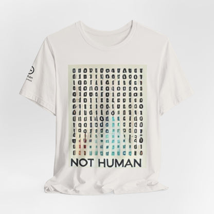 Not Human's Fitted Unisex Jersey Short Sleeve Tee
