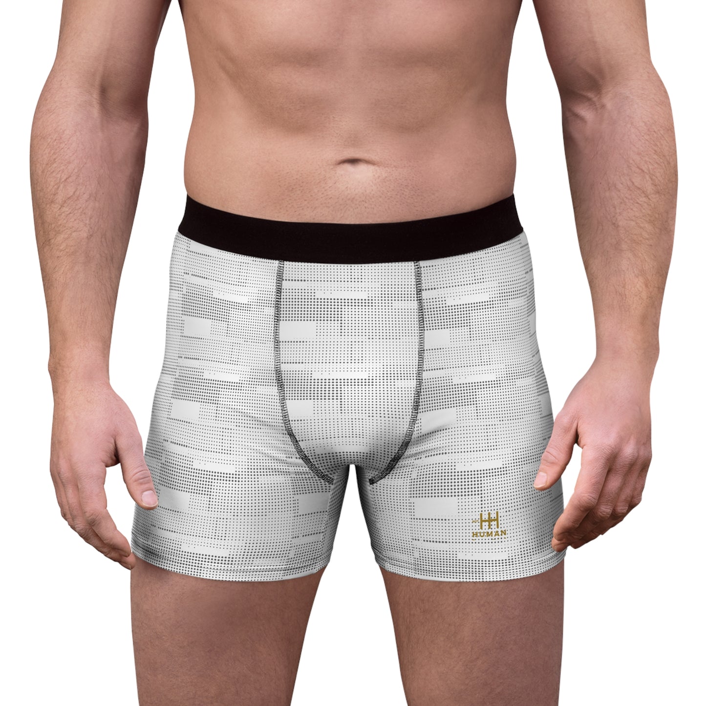 NH Men's Grey Distortion - Boxer Briefs