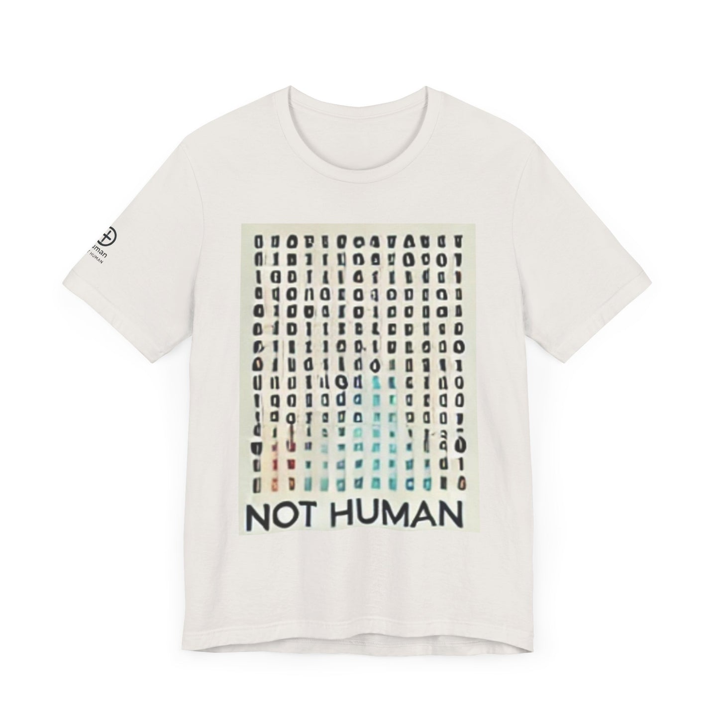 Not Human's Fitted Unisex Jersey Short Sleeve Tee