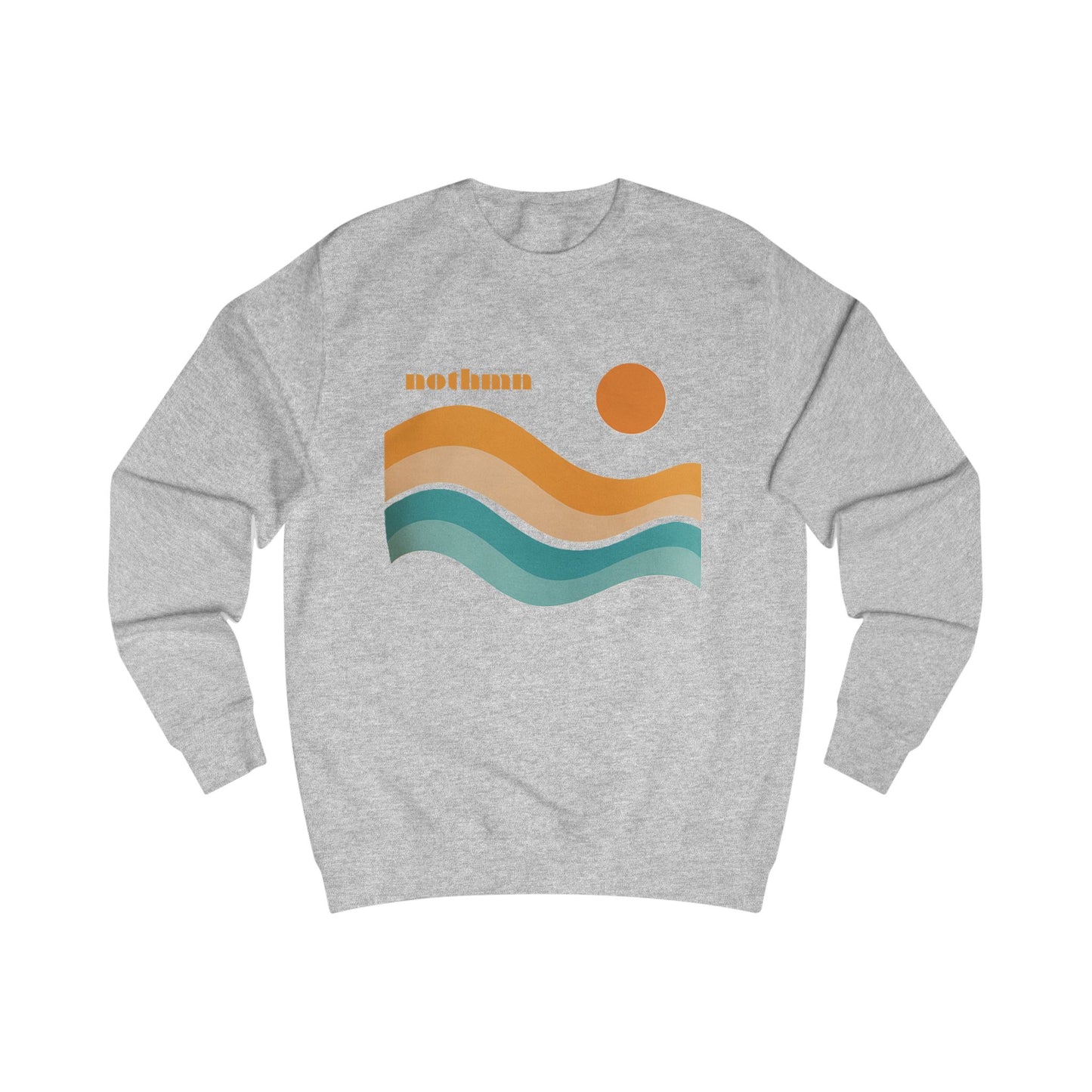 Retro Coastal  - Unisex - Keep it Wavy Sweatshirt