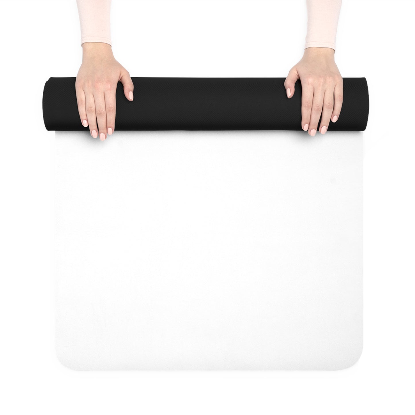 NH's Rubber Yoga Mat- WHT