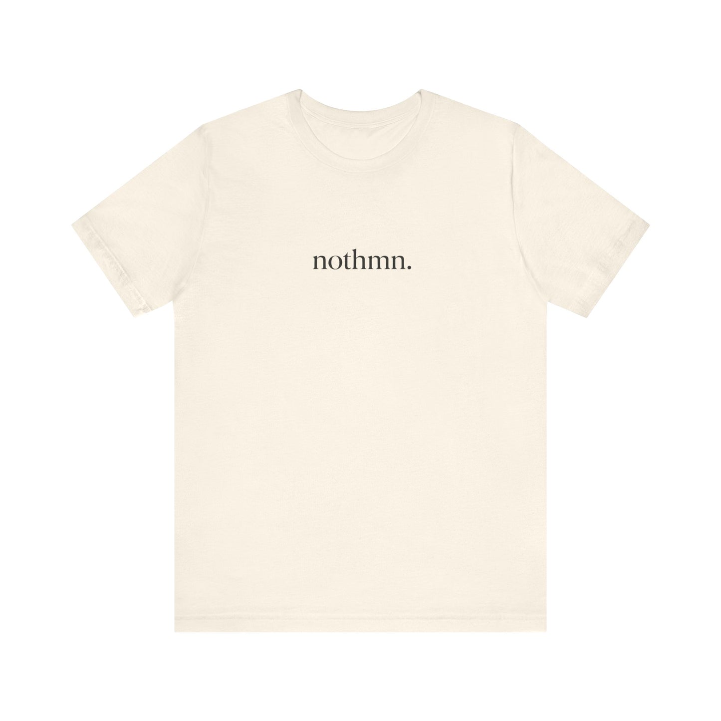 Minimalist human - fitted tee