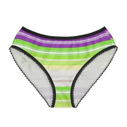 NH Colorful Striped Women's Briefs