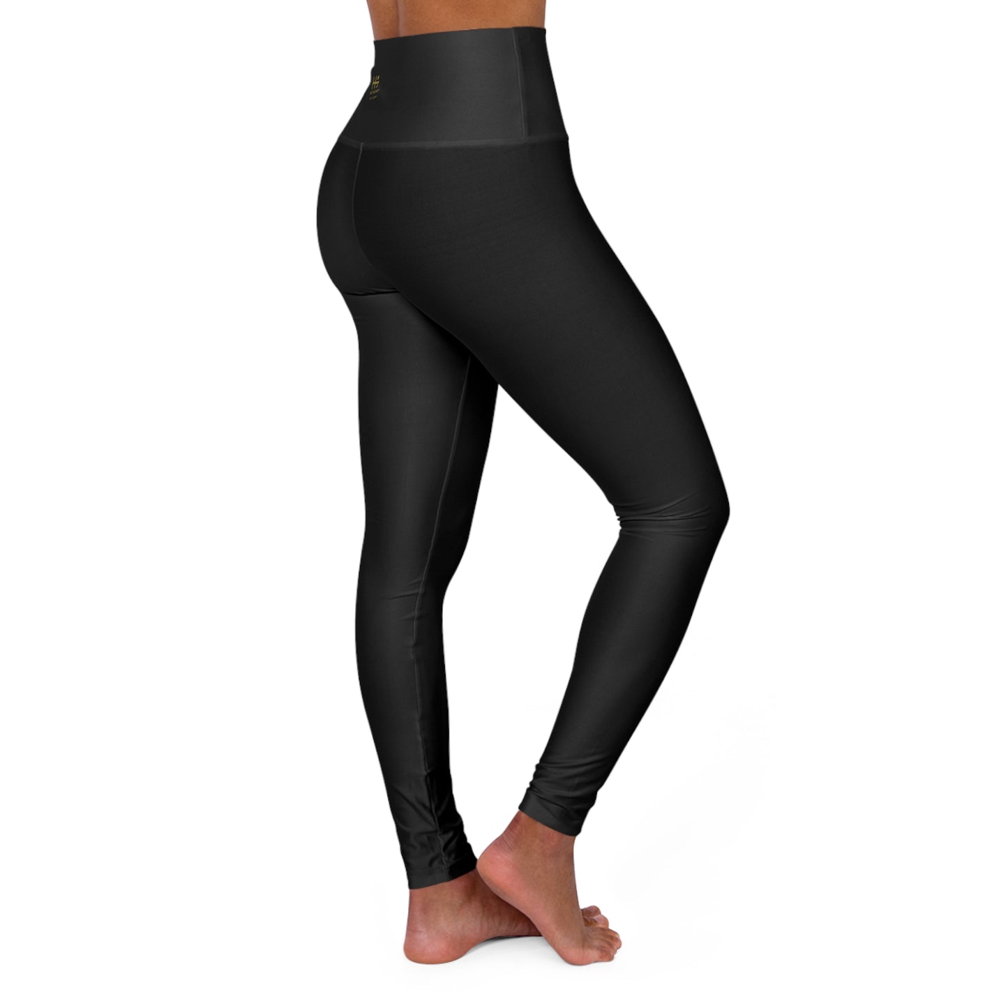 NH's High Waisted Yoga Leggings - Black