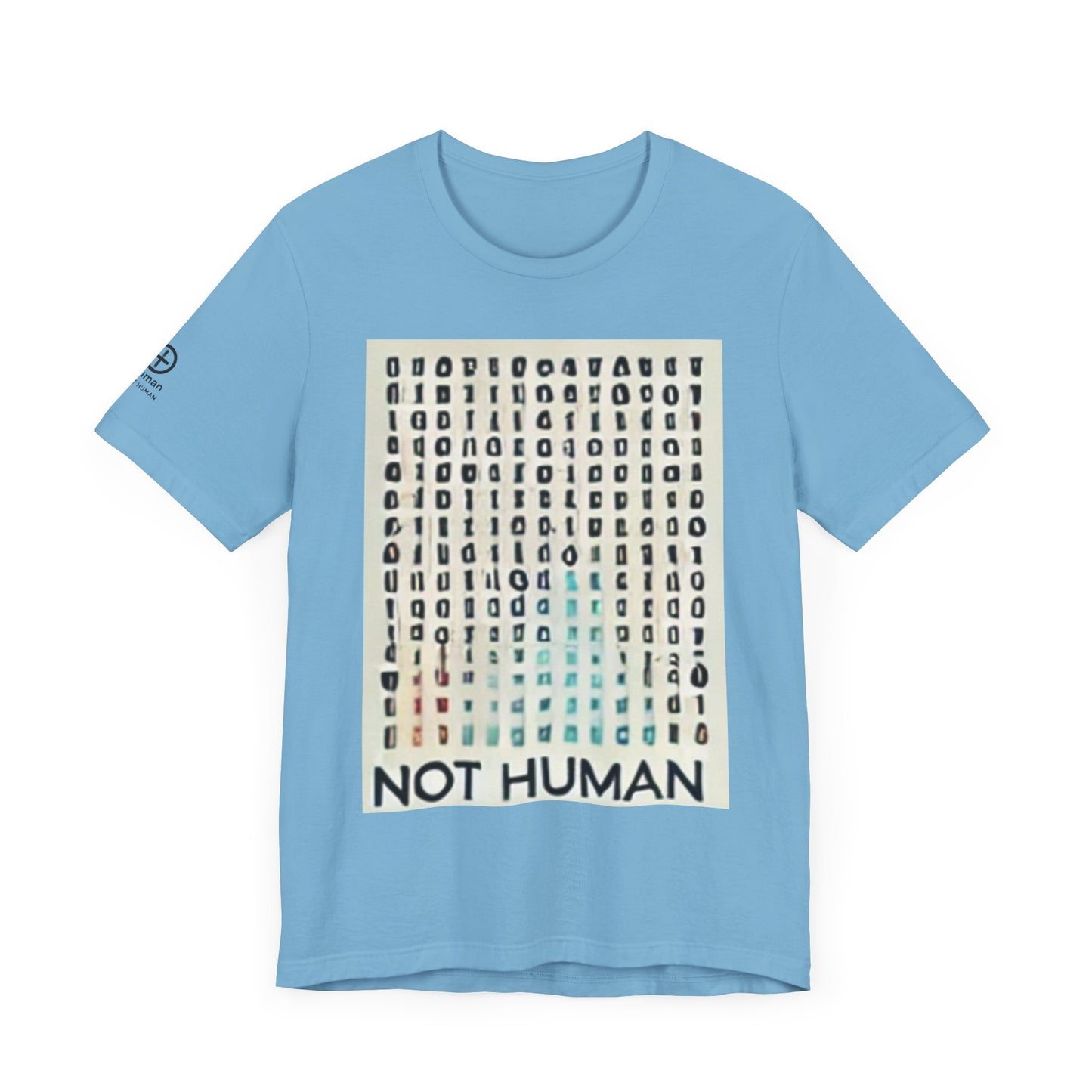 Not Human's Fitted Unisex Jersey Short Sleeve Tee