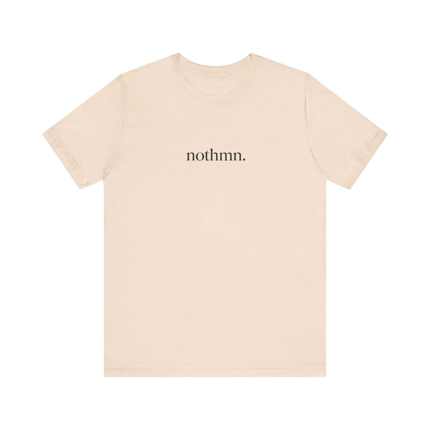 Minimalist human - fitted tee
