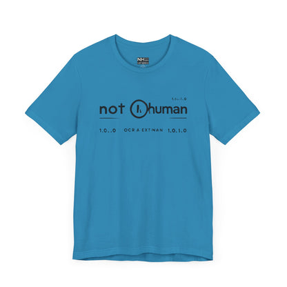 Not Human OGT - Fitted Unisex Jersey Short Sleeve