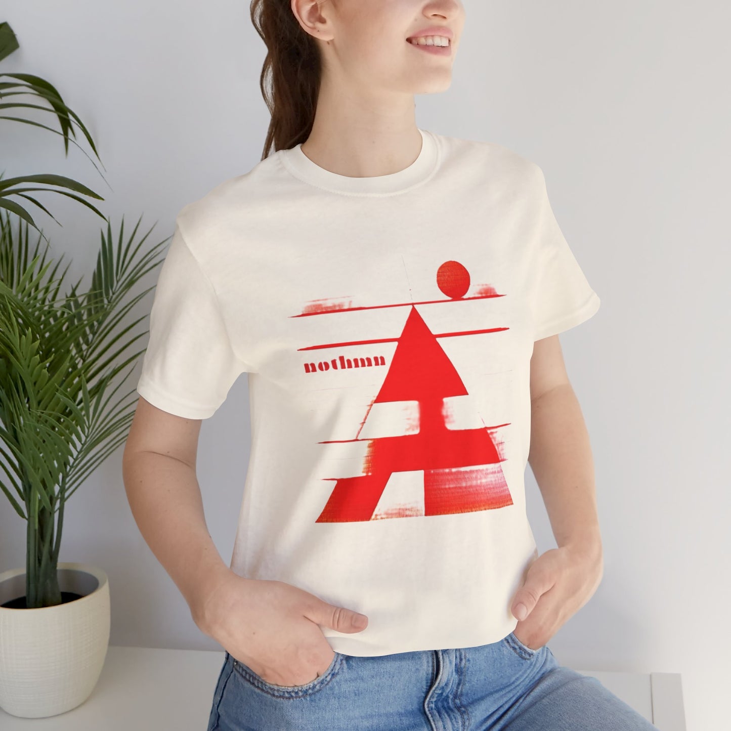 Desert Pyramid Tee - Fitted Unisex Jersey Short Sleeve Tee