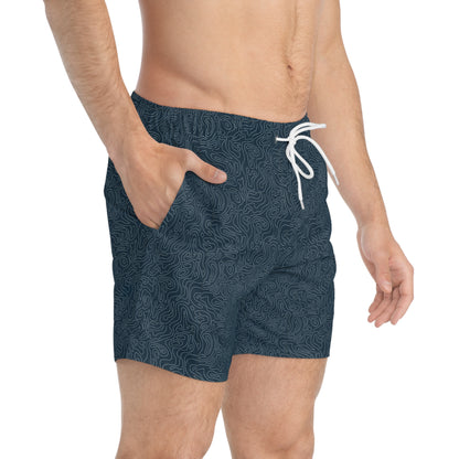NH's Blue Sea Swim Trunks