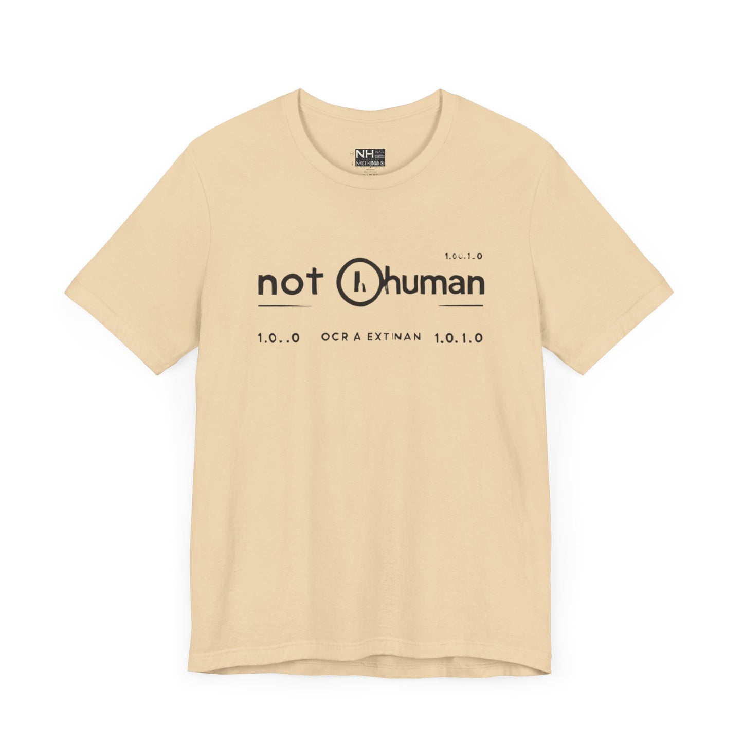 Not Human OGT - Fitted Unisex Jersey Short Sleeve