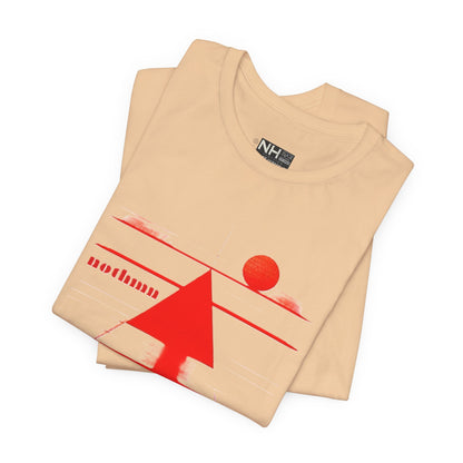 Desert Pyramid Tee - Fitted Unisex Jersey Short Sleeve Tee