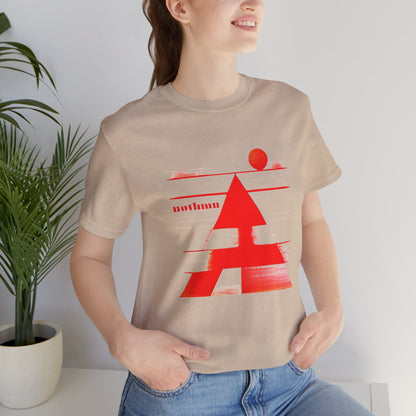 Desert Pyramid Tee - Fitted Unisex Jersey Short Sleeve Tee