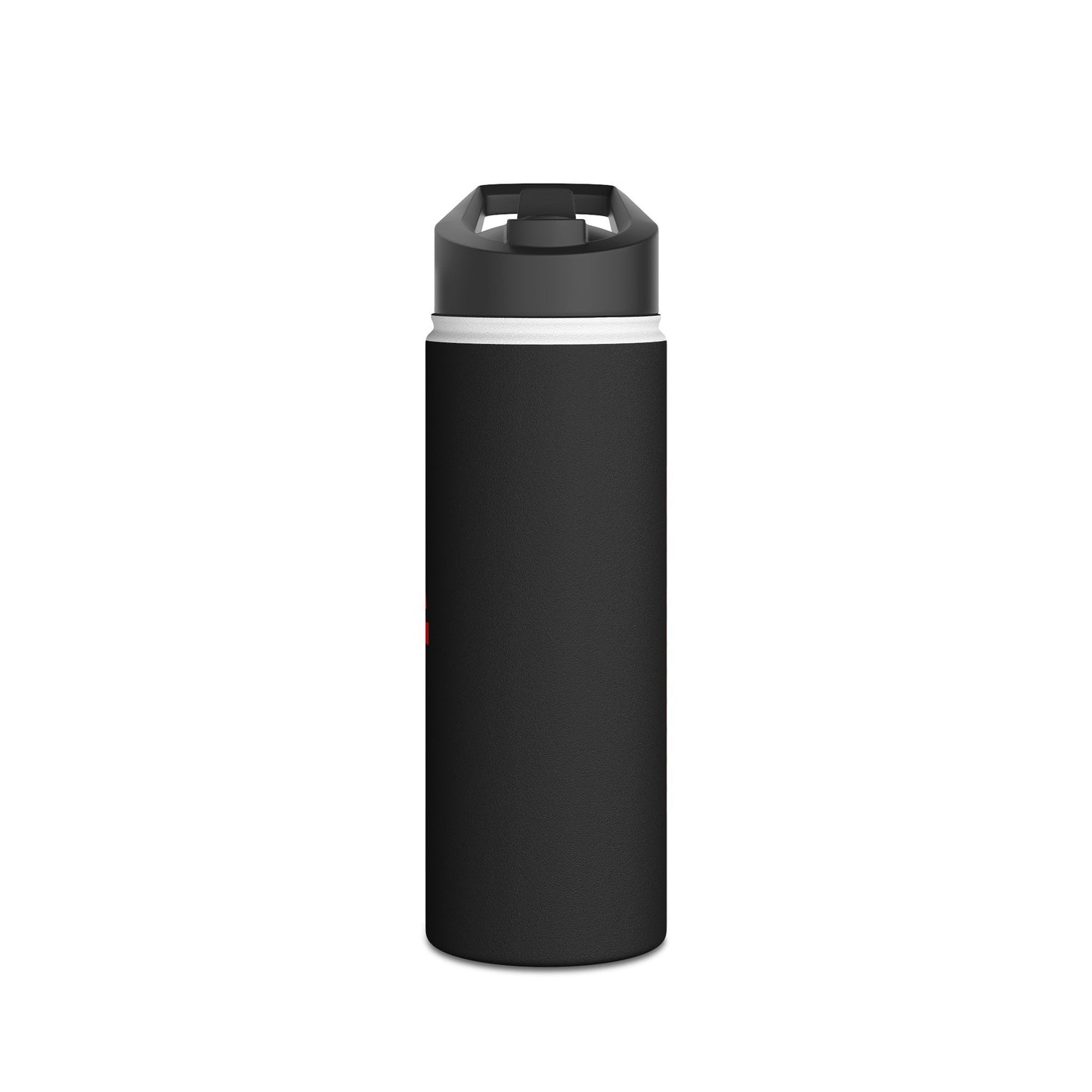 Matte Blk Sleek Stainless Steel Water Bottle, Insulated Drinkware, Travel Mug, Outdoor Sports Bottle, Eco-Friendly Hydration