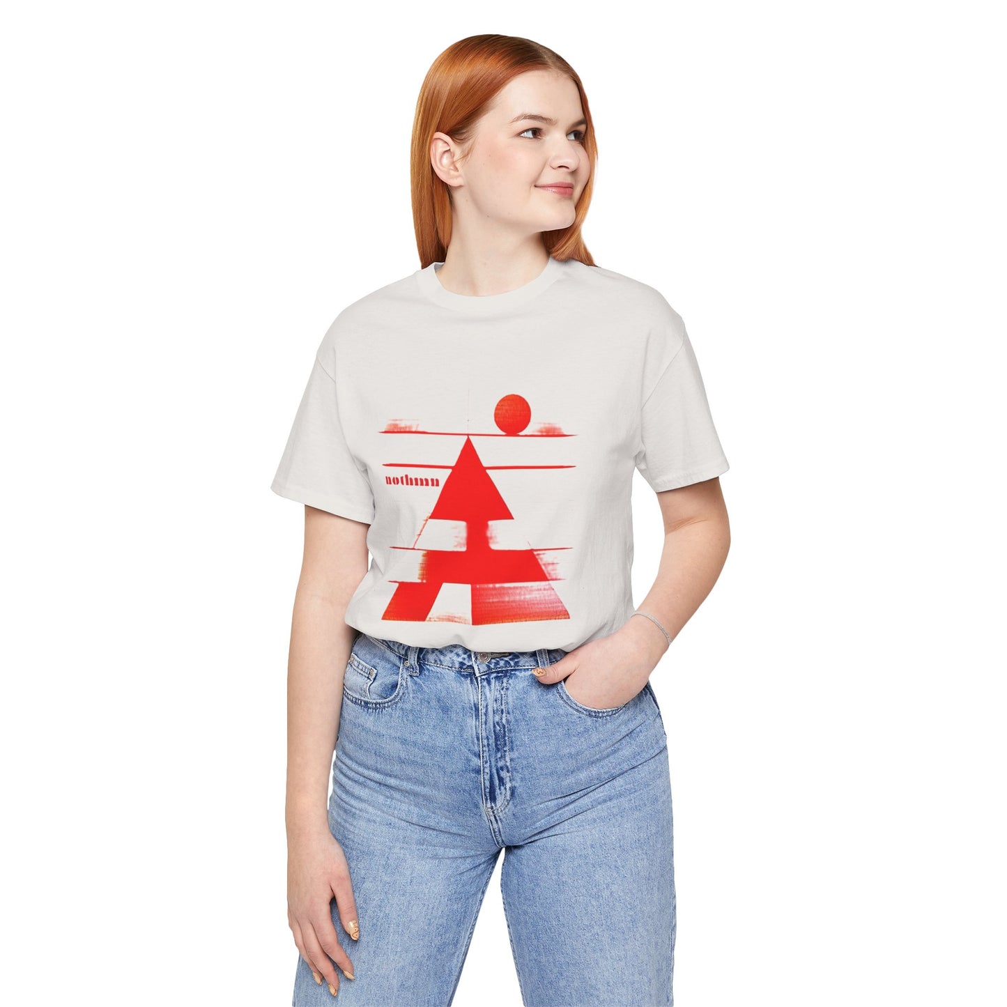 Desert Pyramid Tee - Fitted Unisex Jersey Short Sleeve Tee