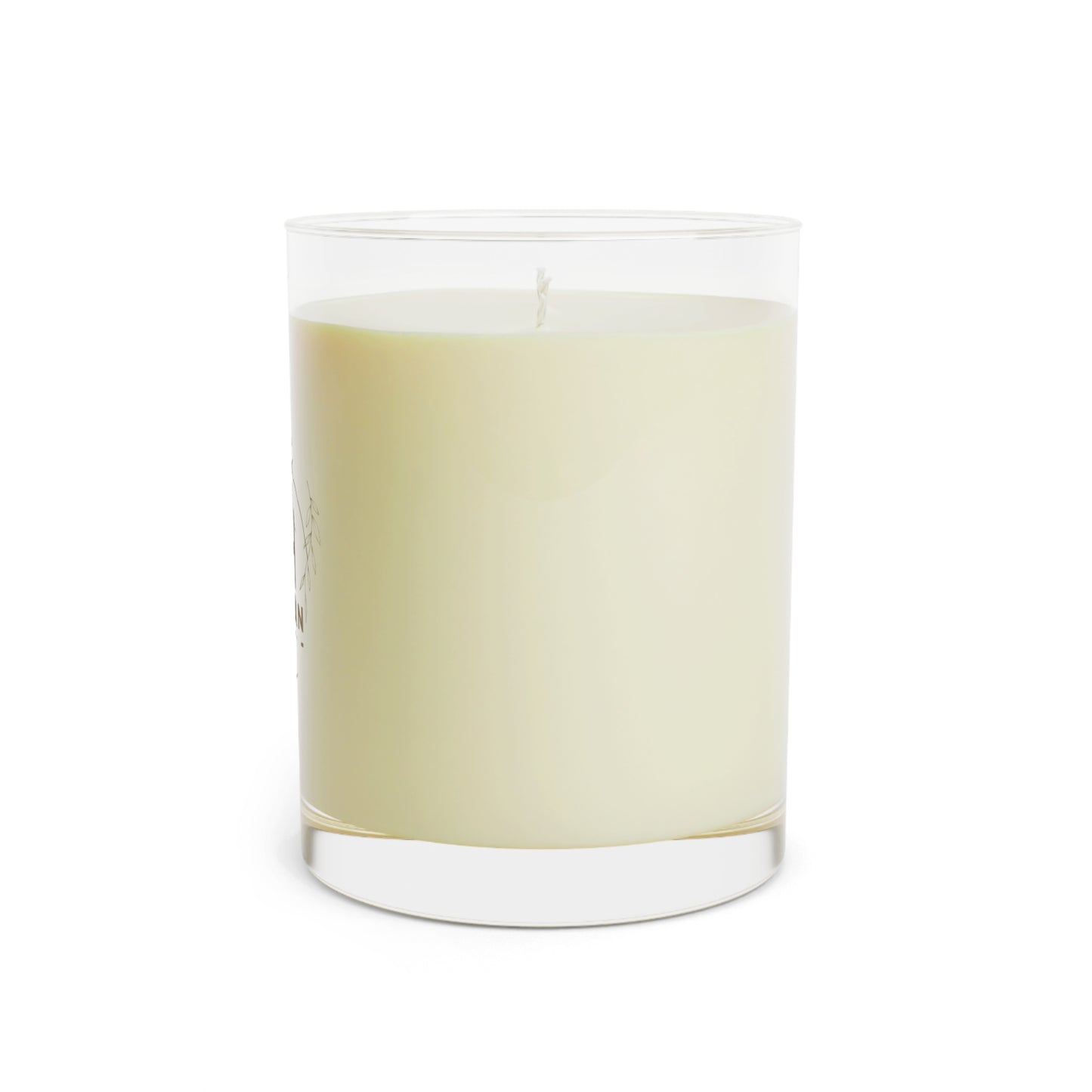 Scented Not Human Candle - Full Glass, 11oz