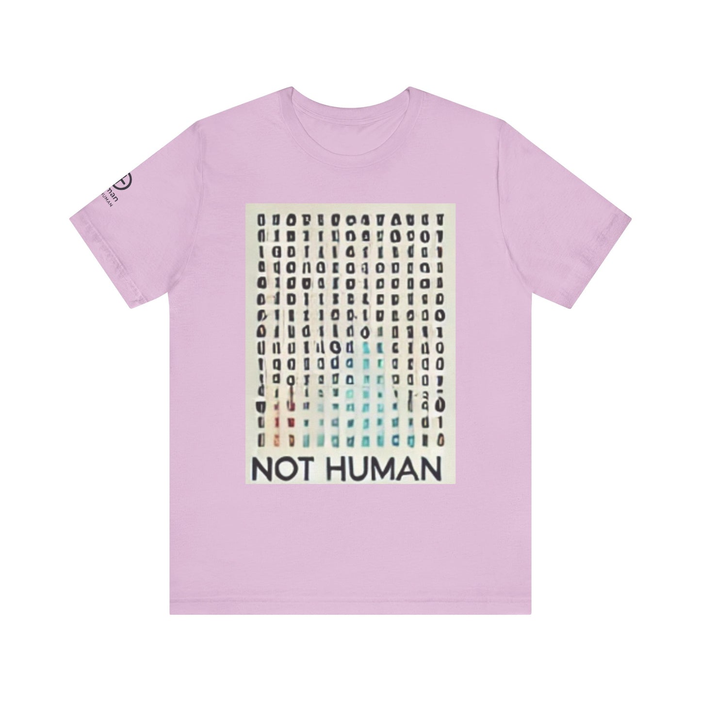 Not Human's Fitted Unisex Jersey Short Sleeve Tee