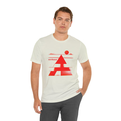 Desert Pyramid Tee - Fitted Unisex Jersey Short Sleeve Tee