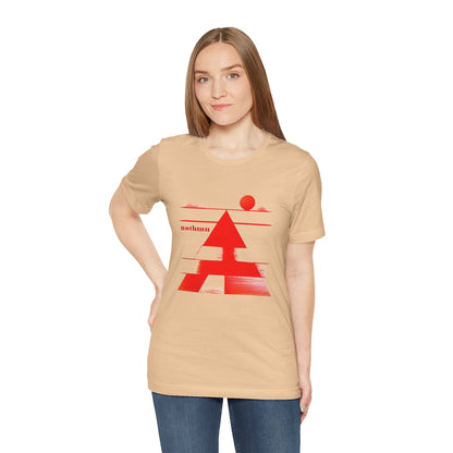Desert Pyramid Tee - Fitted Unisex Jersey Short Sleeve Tee