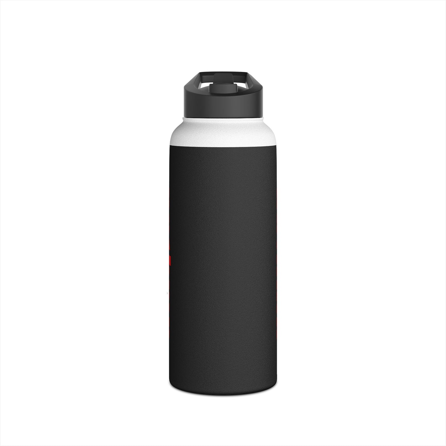 Matte Blk Sleek Stainless Steel Water Bottle, Insulated Drinkware, Travel Mug, Outdoor Sports Bottle, Eco-Friendly Hydration