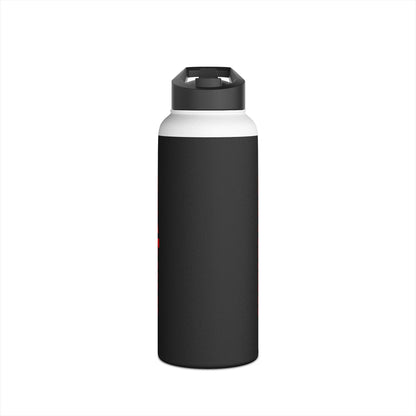 Matte Blk Sleek Stainless Steel Water Bottle, Insulated Drinkware, Travel Mug, Outdoor Sports Bottle, Eco-Friendly Hydration