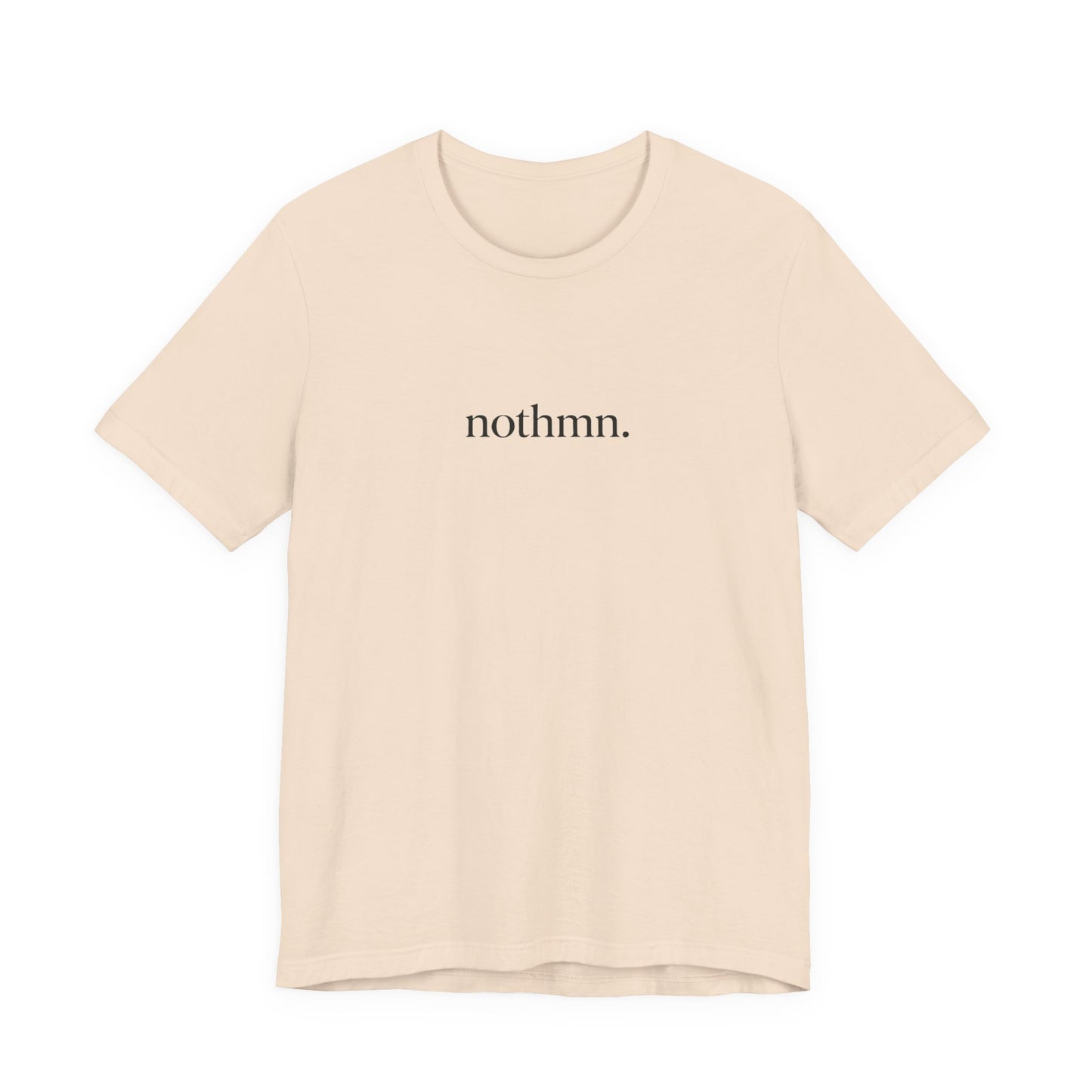 Minimalist human - fitted tee