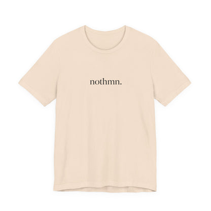 Minimalist human - fitted tee