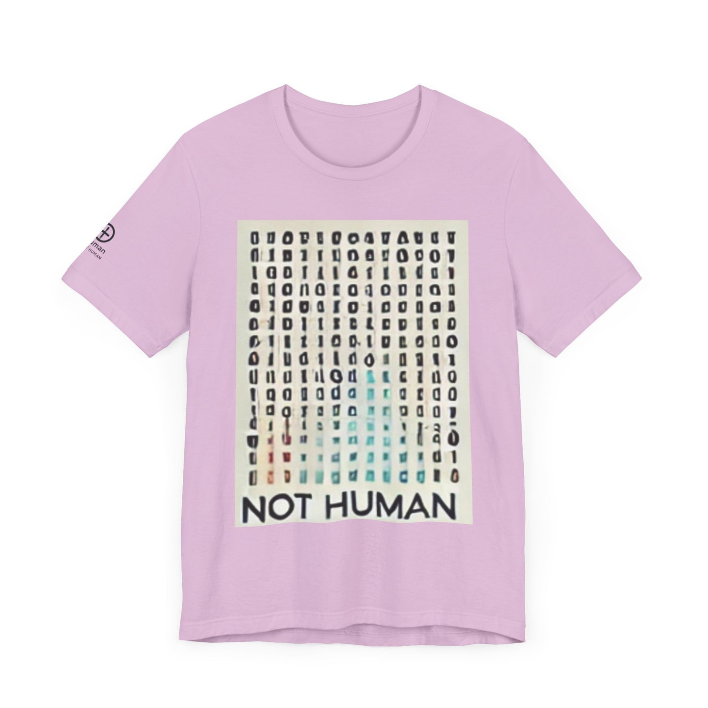 Not Human's Fitted Unisex Jersey Short Sleeve Tee