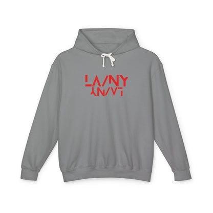 LA/NY - Unisex Lightweight Hooded Sweatshirt