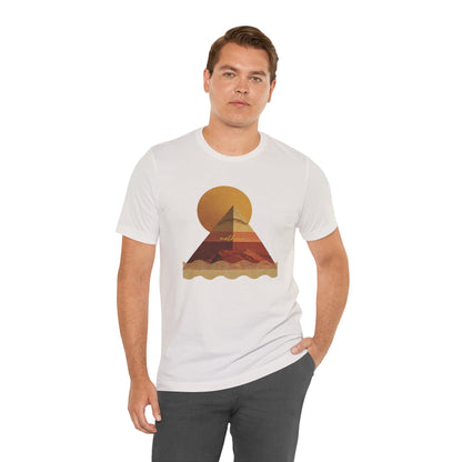 Pyramid Awakening - Fitted Unisex Jersey Short Sleeve Tee