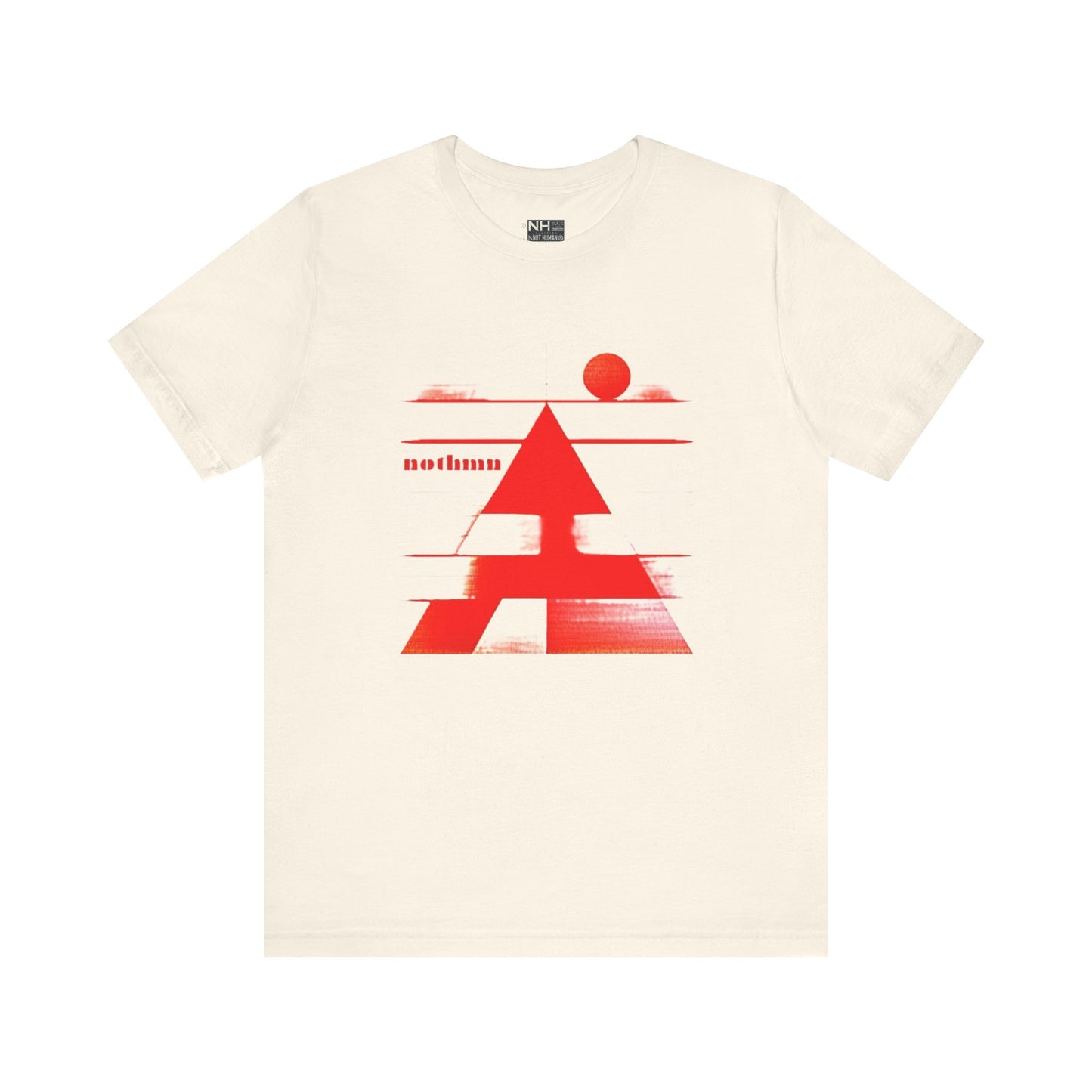 Desert Pyramid Tee - Fitted Unisex Jersey Short Sleeve Tee