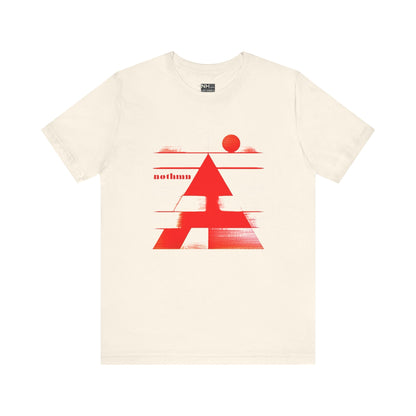 Desert Pyramid Tee - Fitted Unisex Jersey Short Sleeve Tee