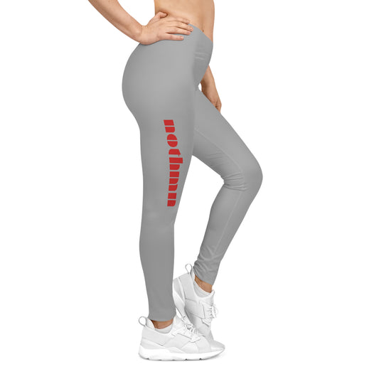 Light Grey Nothmn, Stylish Women's Casual Leggings