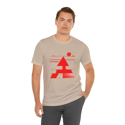 Desert Pyramid Tee - Fitted Unisex Jersey Short Sleeve Tee