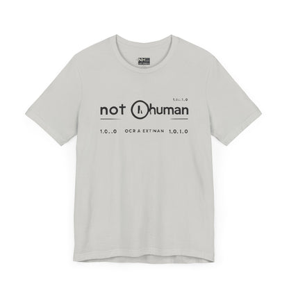 Not Human OGT - Fitted Unisex Jersey Short Sleeve