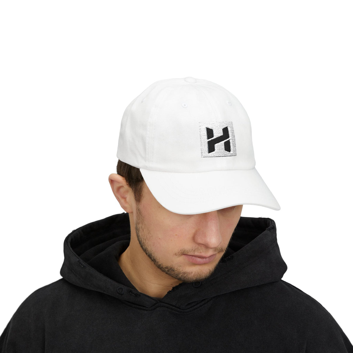 H White Style Cap