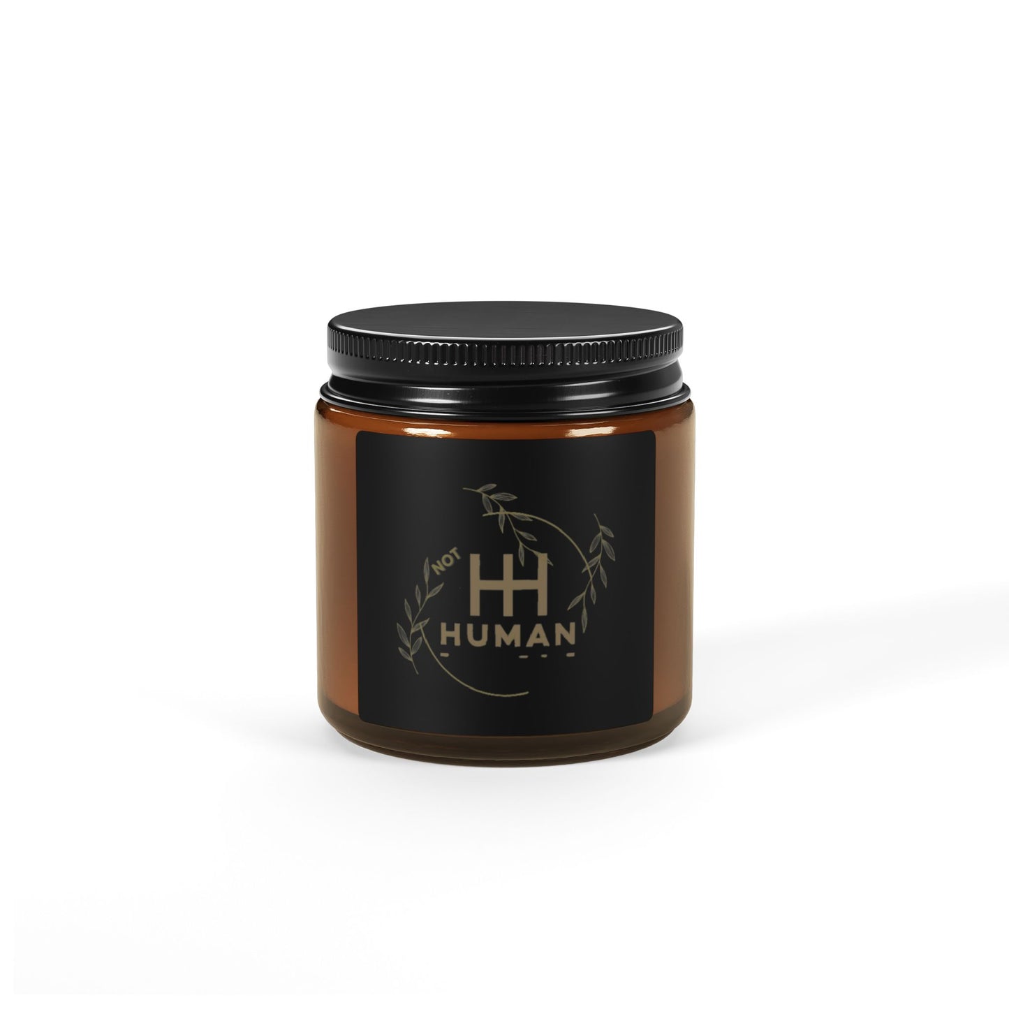 Scented Soy Candle (Multi-Size, Amber Jar)