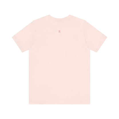 Flamingos in Paradise - Fitted Unisex Jersey Short Sleeve Tee