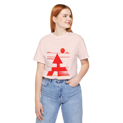 Desert Pyramid Tee - Fitted Unisex Jersey Short Sleeve Tee