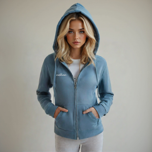 NH District Womens Zip Hoodie