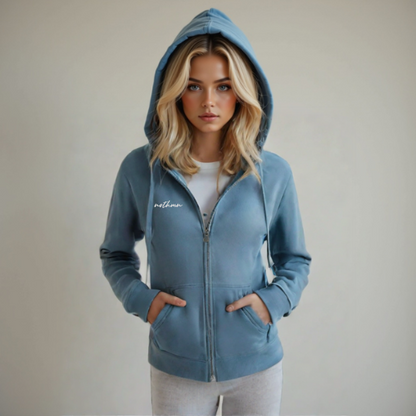 NH District Womens Zip Hoodie