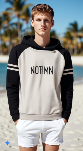 NH Varsity Colorblocked Raglan Hoodie